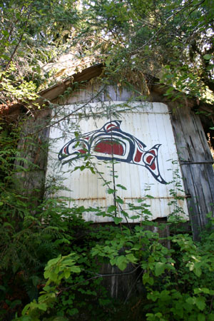 Fishing Shack, Quinalt Lake