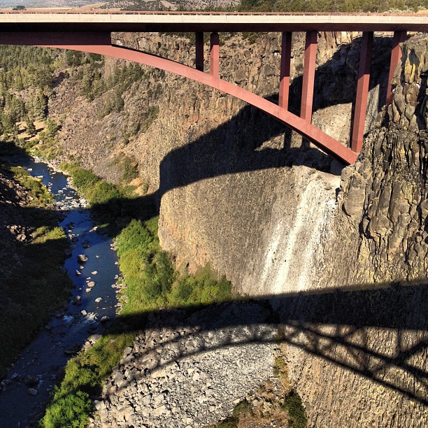 The Crooked River, Old Bridge Shadow