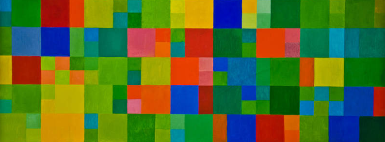 Section from a paiting by Johannes Itten: Fall.