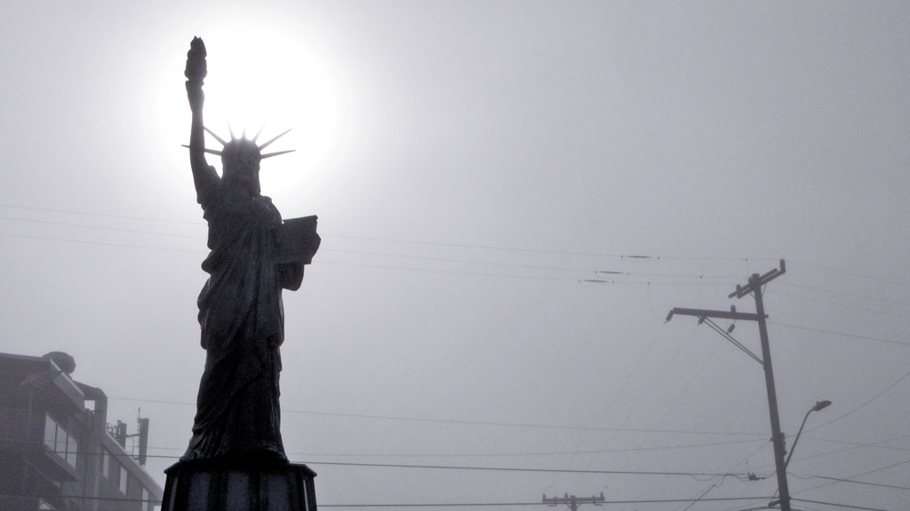 liberty-in-fog